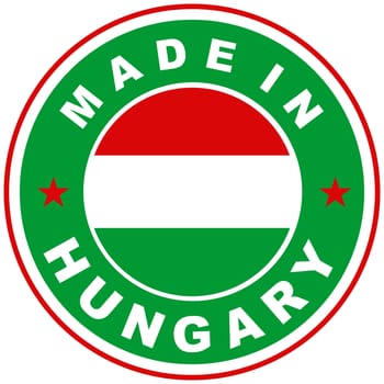 very big size made in hungary country label