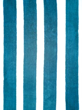 A beach towel isolated against a white background