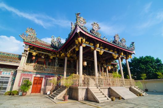 Khoo kongsi temple at penang, world heritage site