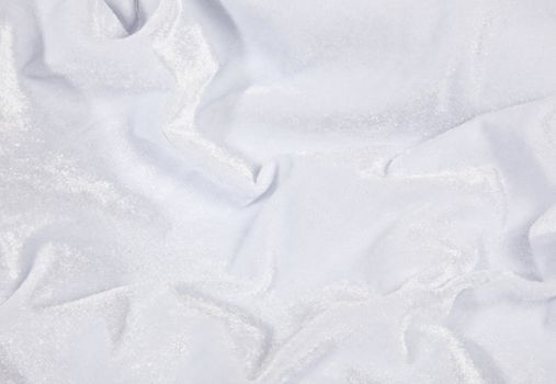 White velvet fabric backround pattern