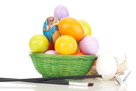 Painted Easter eggs