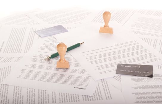A lot of paperwork