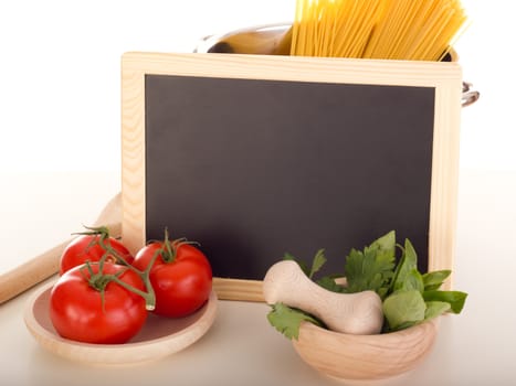 Ingredients for a meal