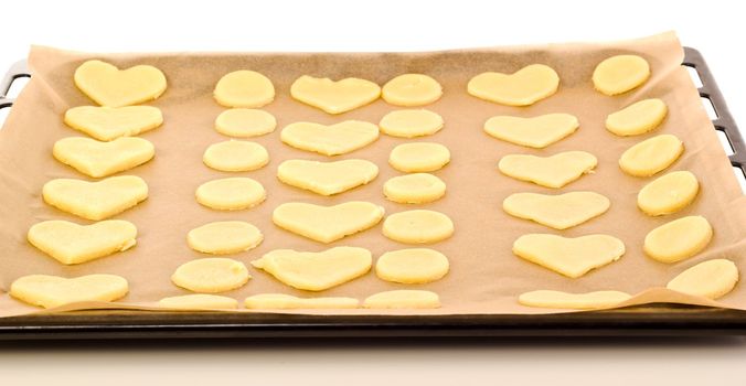 Baking cookies for christmas
