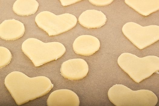 Baking cookies for christmas