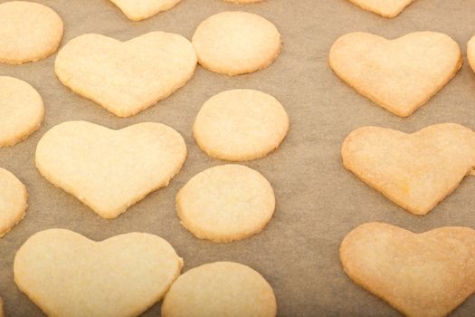 Baking cookies for christmas