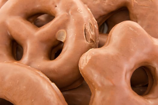 Closeup of some gingerbreads