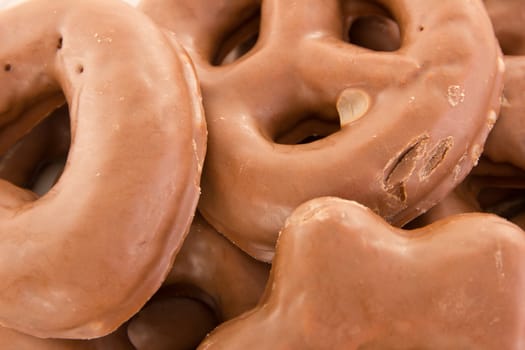 Closeup of some gingerbreads
