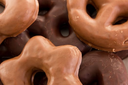 Closeup of some gingerbreads