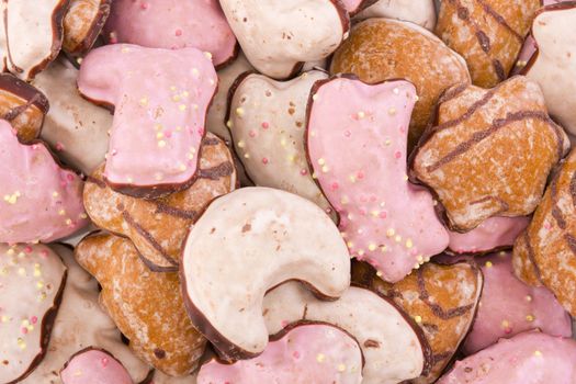Closeup of some gingerbreads
