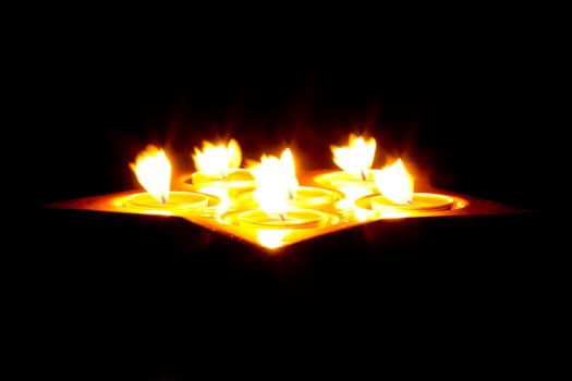 Tea light candles