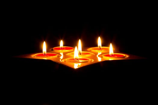 Tea light candles