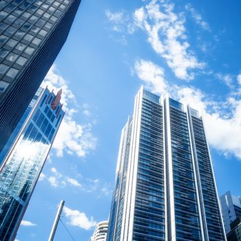 An image of some sky scraper in Sydney