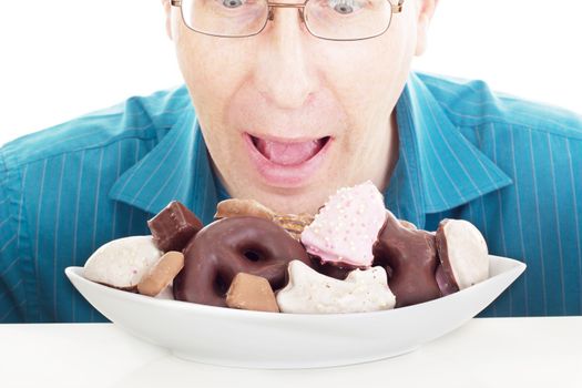 Person eating some delicate gingerbreads
