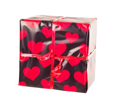Gift isolated on white background