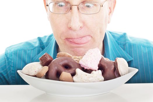 Person eating some delicate gingerbreads