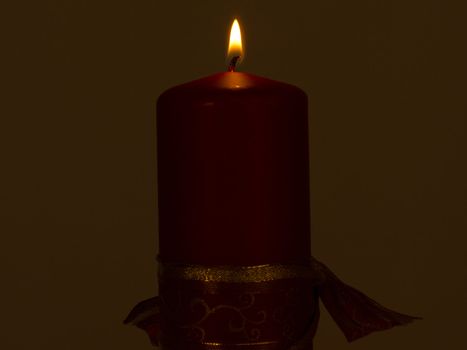 A beautiful candle light
