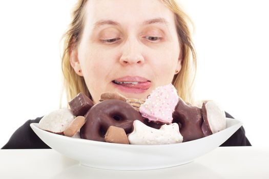 Person eating some delicate gingerbreads