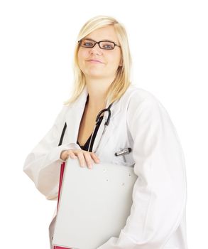 Medical doctor with a lot of work