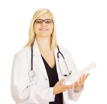 Medical doctor with a medicament