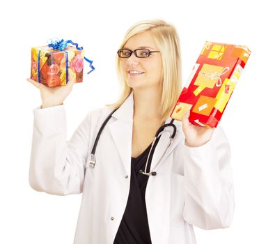 Medical doctor with two gifts