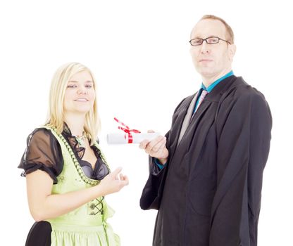 Conferment of a degree