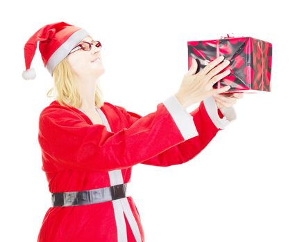 Gift giving on christmas eve
