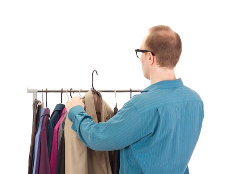 Person on shopping tour
