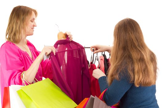 People on shopping tour