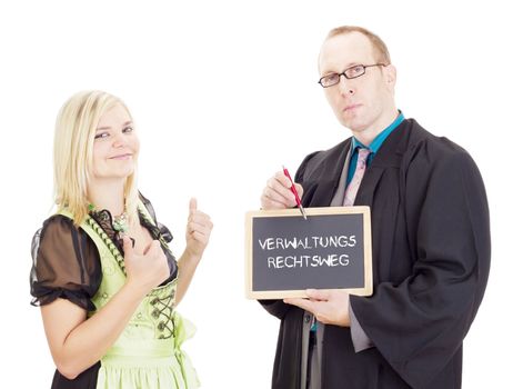 Young woman needs help: public law remedy