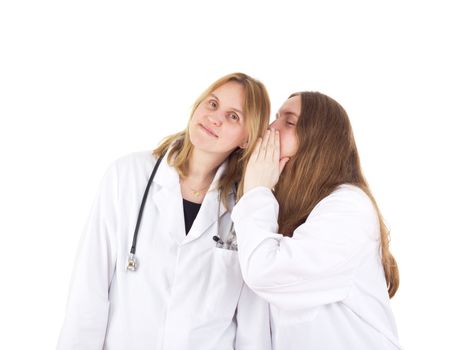 Two female medical doctors