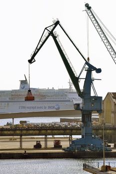 on the port of Marseille 