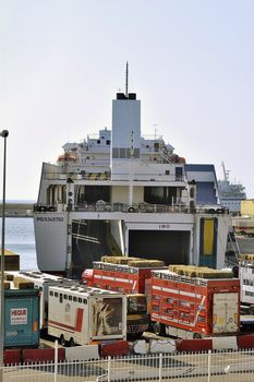 on the port of Marseille 