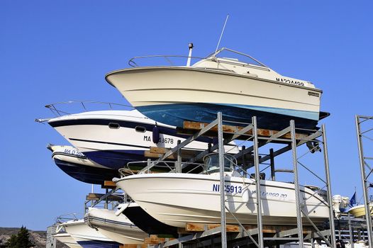 Wintering of the boats except season