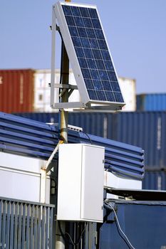 Solar panel to feed a small office 