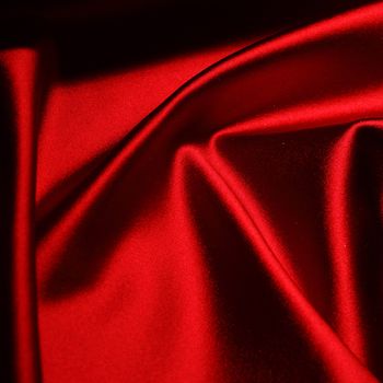 red satin background close up