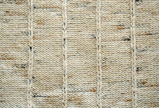 white knitting wool sweater texture background closeup.