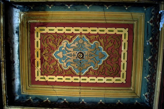 Details of interior decor in Art-Nouveau style in Tbilisi houses of 18-19 centuries, Republic of Georgia