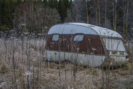 the pictures are shot in january 2013 and shows different car wreck on a scrapyard for cars somewhere in sweden