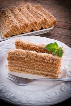  layered caramel cake