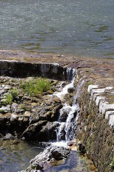 cascade of water