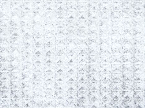 White towel texture. Clothes background. Close up
