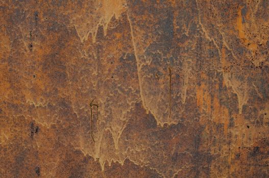 Abstract grunge rusty metal surface closeup background