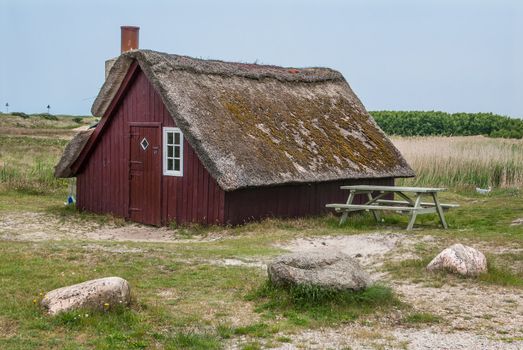 Danish summer cottage in the dunes in Jutland