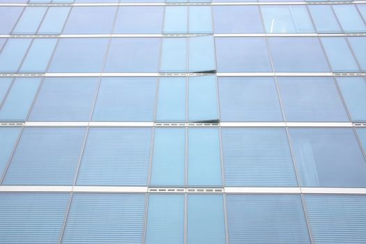 Detail of a modern office building