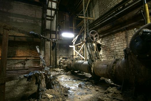 Old abandoned factory
