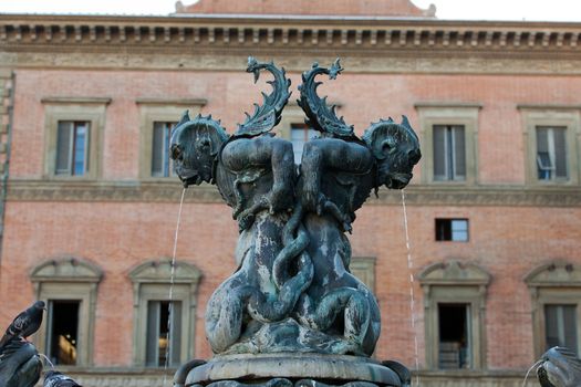 Piazza della Santissima Annunziata in Florence, Italy 