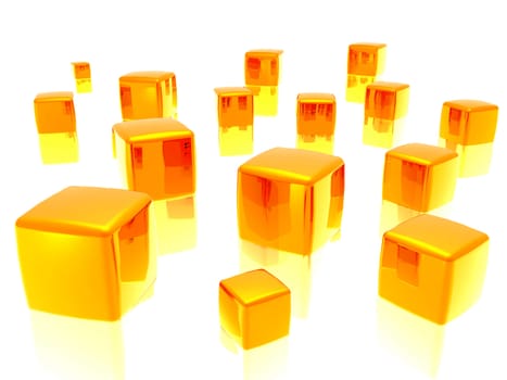 Golden cubes