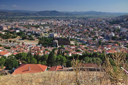 Pergamon or Pergamum with a seating capacity of 10,000.