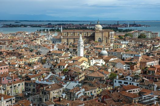 Over the roofs of Venice